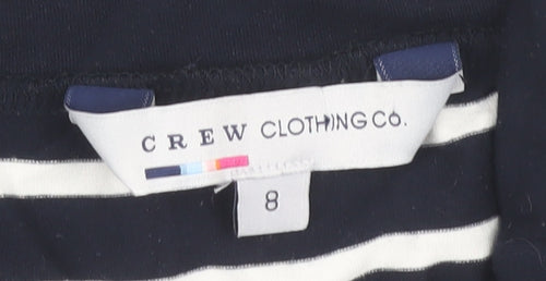 Crew Clothing Women’s Striped Midi Skirt Size 8