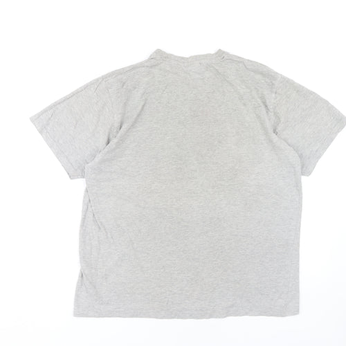 Harry Potter Men's Grey Hogwarts M T-Shirt