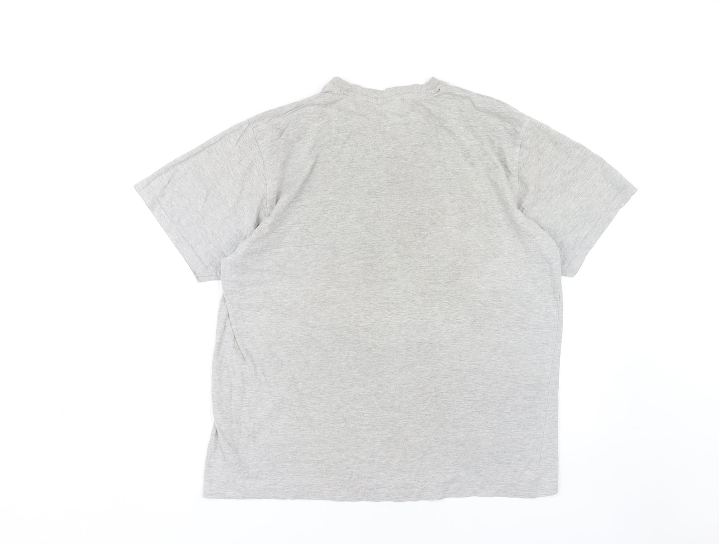 Harry Potter Men's Grey Hogwarts M T-Shirt