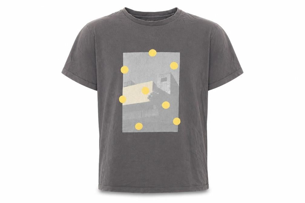 Kin by John Lewis Men's Grey Graphic Print T-Shirt L