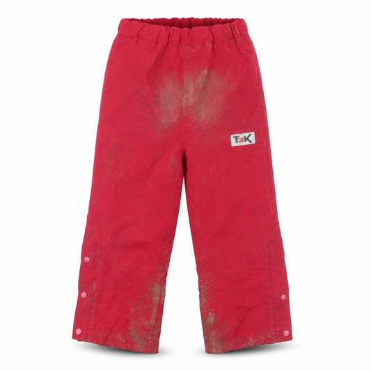 Hi Gear Girls Red Rain Trousers, 3-4 Years, Elastic Waist