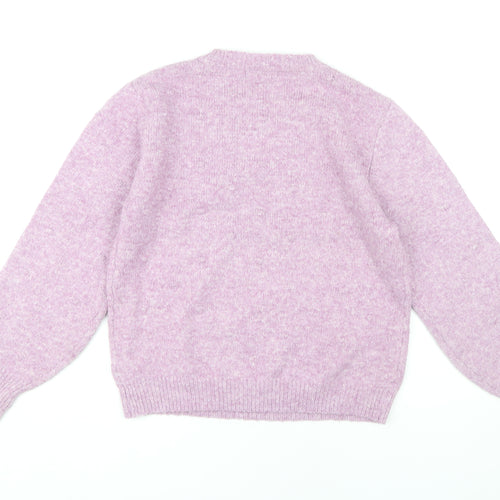 Marks and Spencer Women's Purple M Knit Jumper
