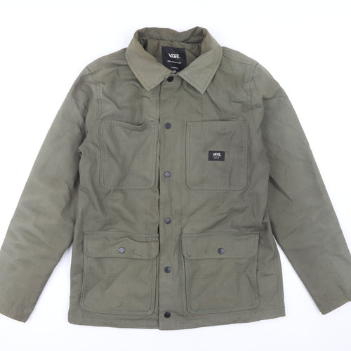 Vans Men's Green XS Military Jacket