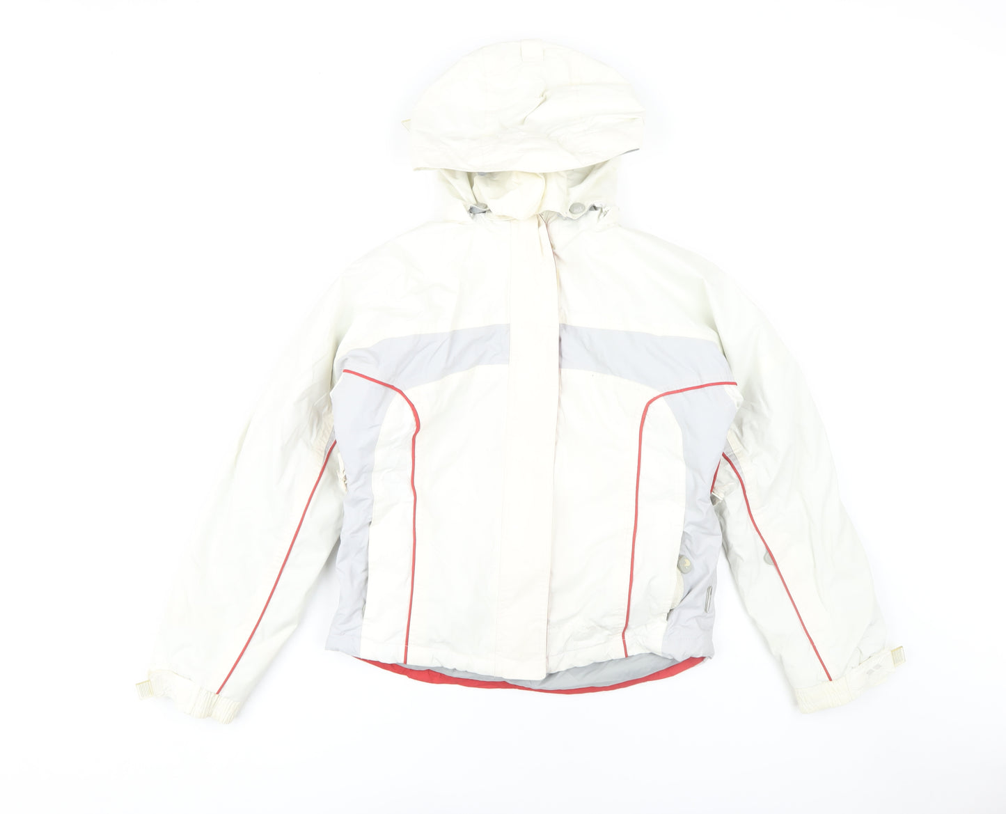 Trespass Boys White Ski Jacket Winter Coat 11-12 Years