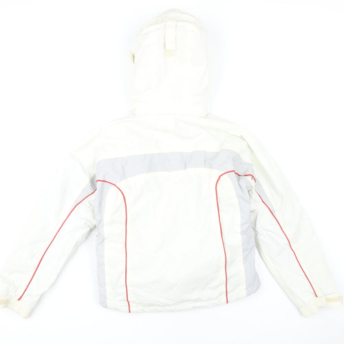 Trespass Boys White Ski Jacket Winter Coat 11-12 Years