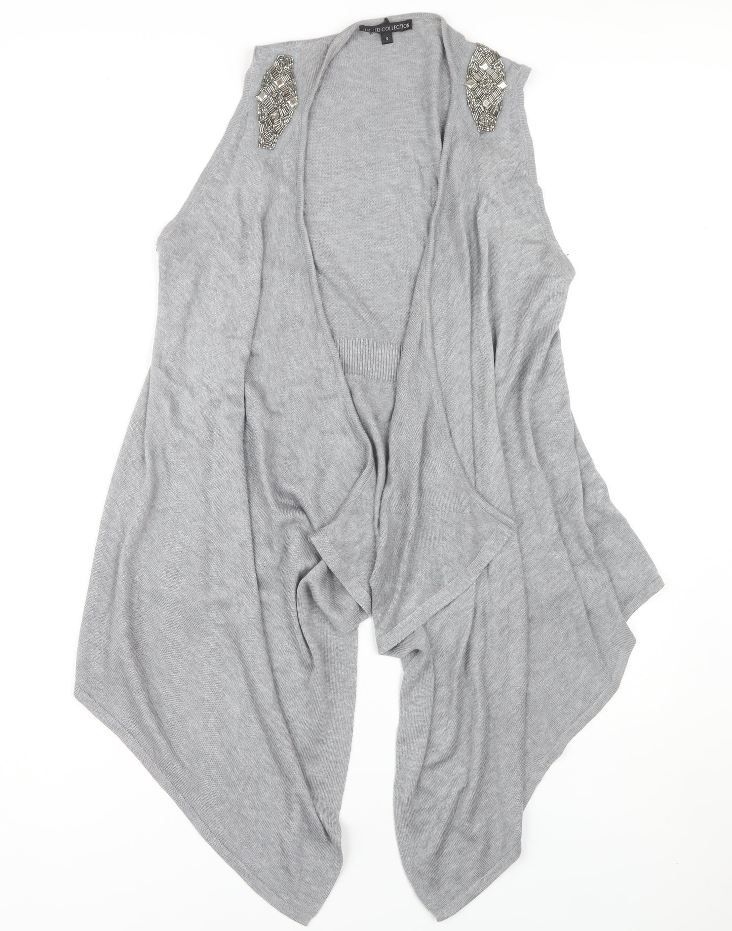 Marks and Spencer Grey Women's Cape Jumper Small