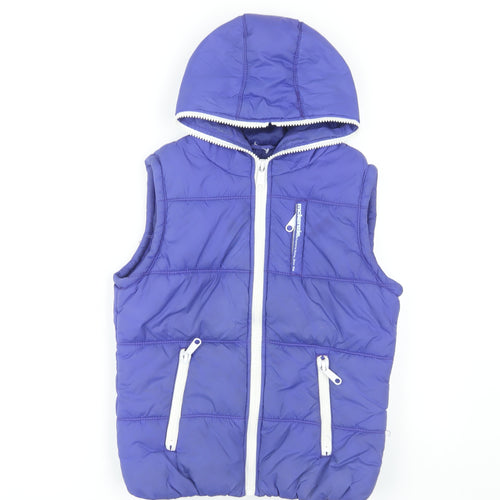 McKenzie Boys Blue Hooded Puffer Jacket 12 Years