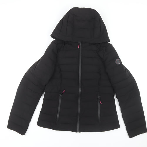 Nautica Women's Black Puffer Jacket Size S