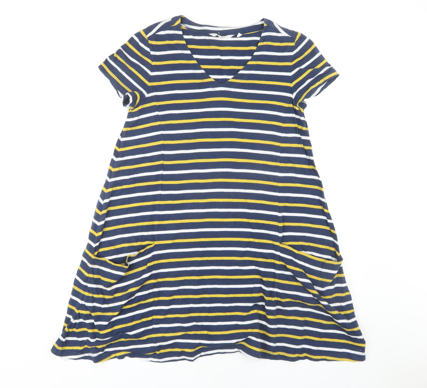 Seasalt Cornwall Women's Striped A-Line Dress, Size 10