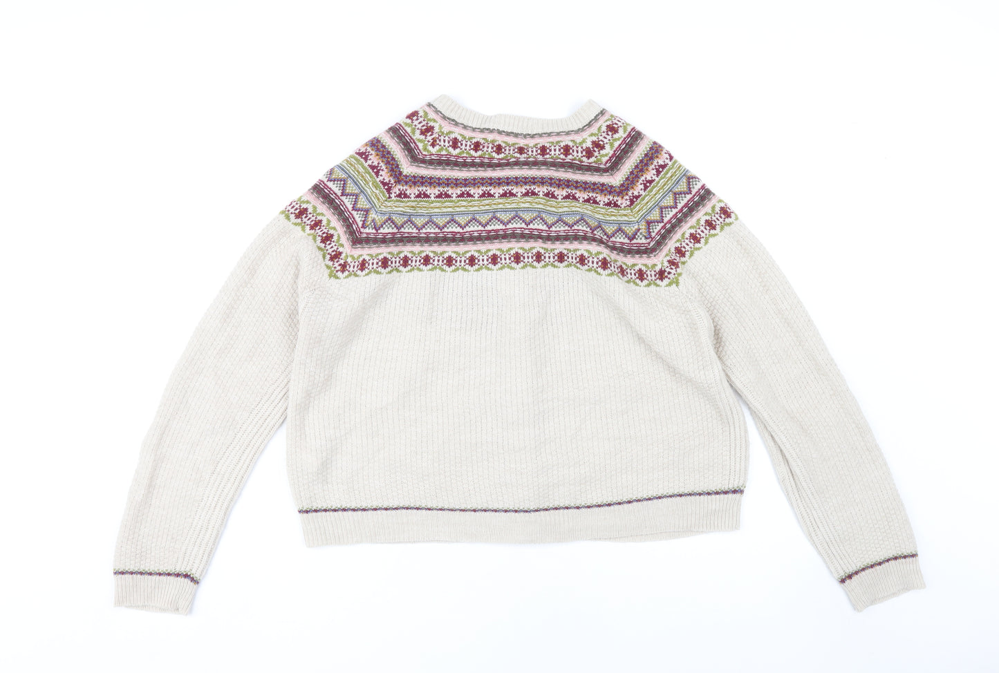 Marks and Spencer Women's Beige Cardigan Size 14