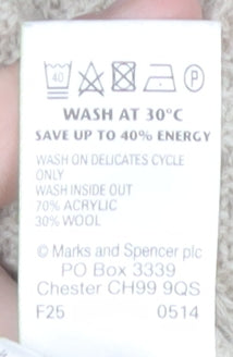 Marks and Spencer Women's Beige Cardigan Size 14