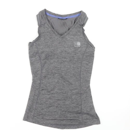 Karrimor Women's Grey Athletic Tank - Size 8, Breathable & Lightweight