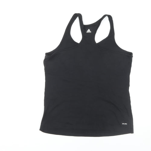 Adidas Women's Black Tank Top Size L - Gym & Training