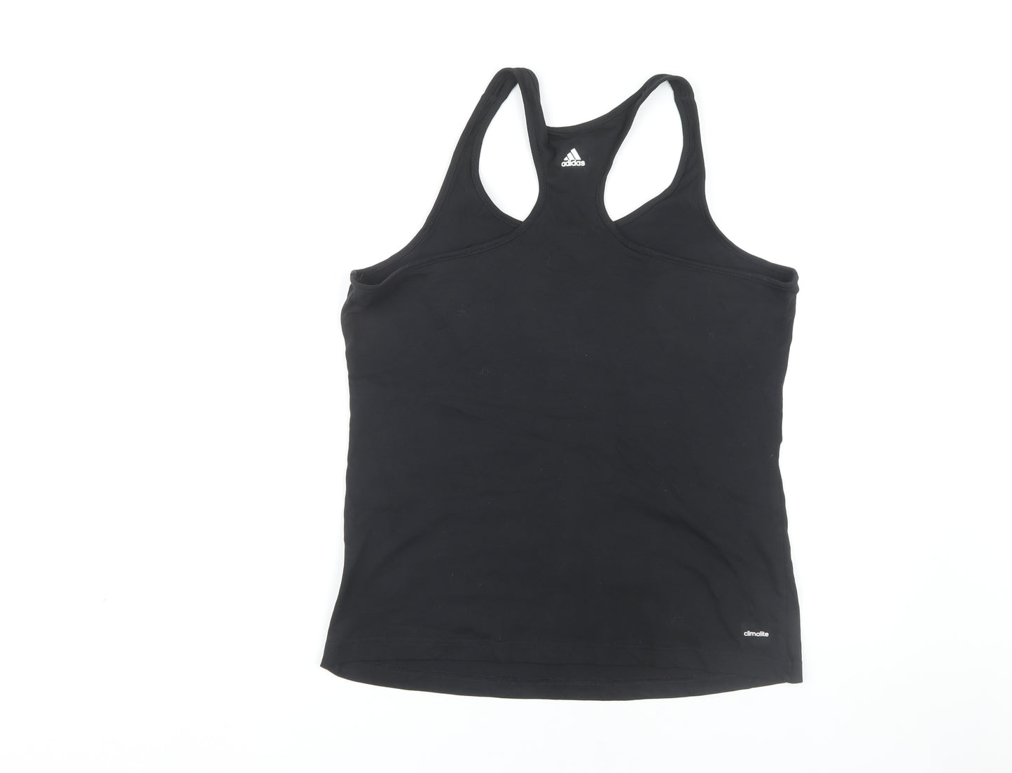 Adidas Women's Black Tank Top Size L - Gym & Training