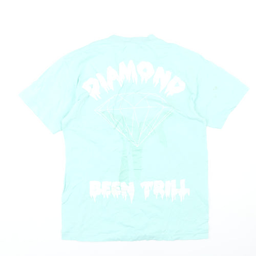 Been Trill Men’s Blue Graphic Short Sleeve T-Shirt M