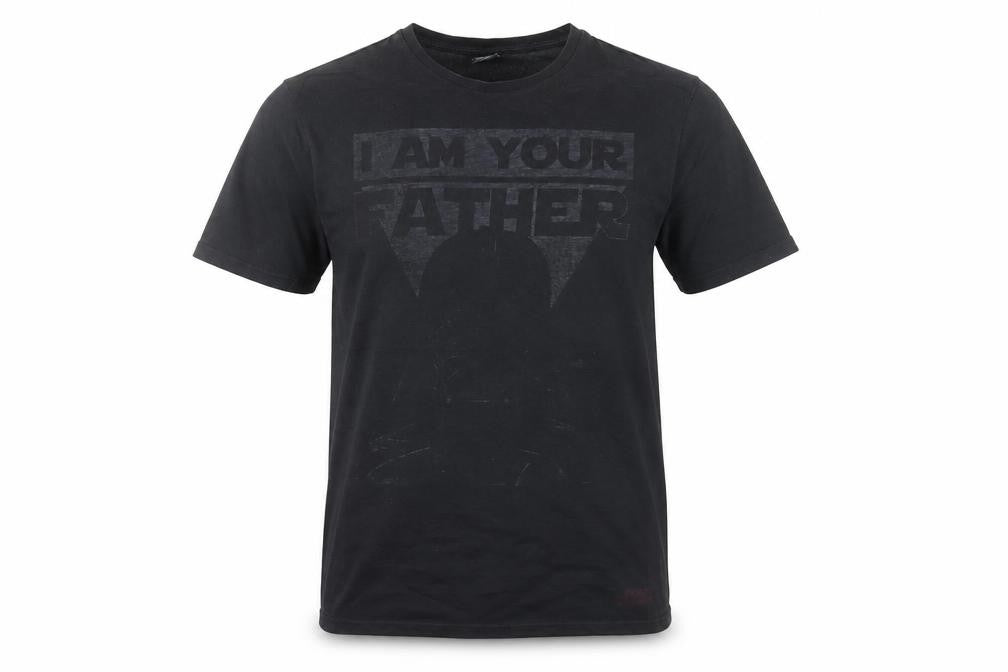 Front view of Star Wars Black Darth Vader T-Shirt for Men - M, Cotton