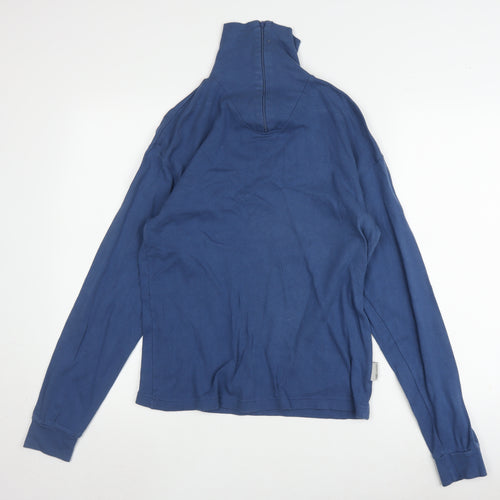 Trespass Men's Blue Long Sleeve High Neck Sweatshirt