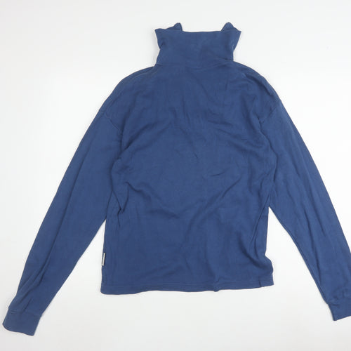 Trespass Men's Blue Long Sleeve High Neck Sweatshirt