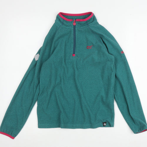 Regatta Girls Green Pullover 13 Years Lightweight Sweatshirt