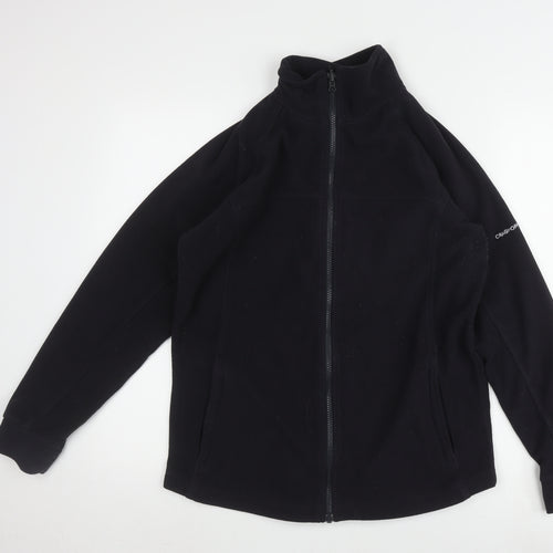 Craghoppers Women's Black Size 14 Full Zip Jacket