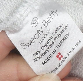 Sweaty Betty Women’s Grey XS Full Zip Hoodie