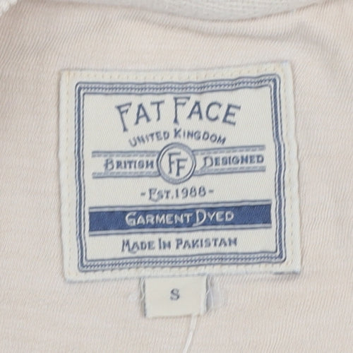 Fat Face Men's Beige Small Pullover Sweatshirt