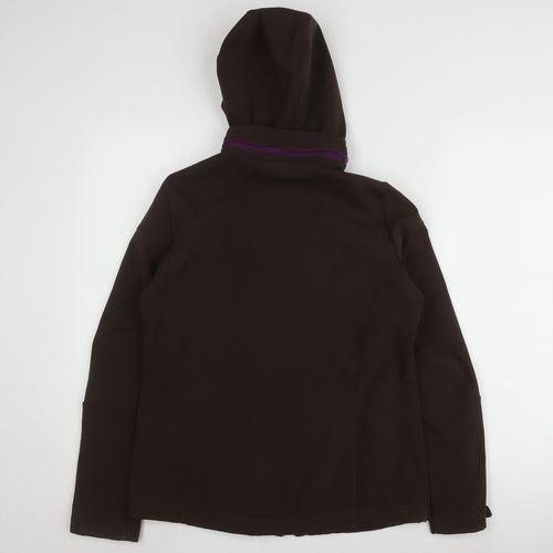 Alpine Women's Brown Hooded Jacket Size 10