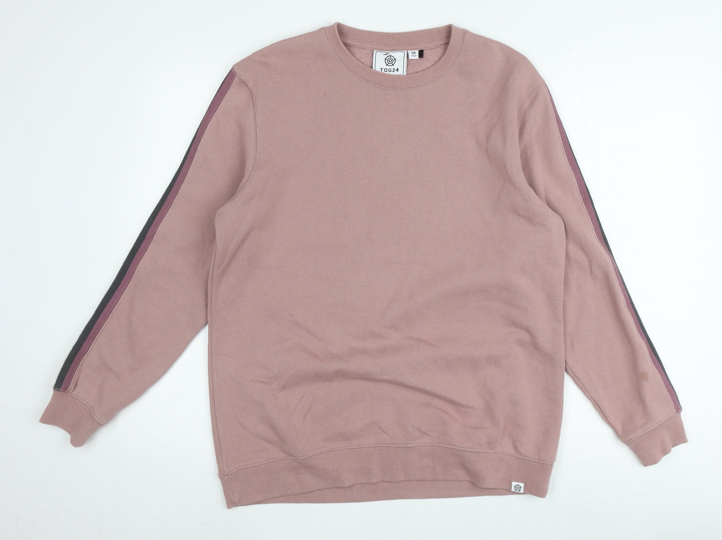 TOG24 Women's Pink Pullover Sweatshirt Size 14