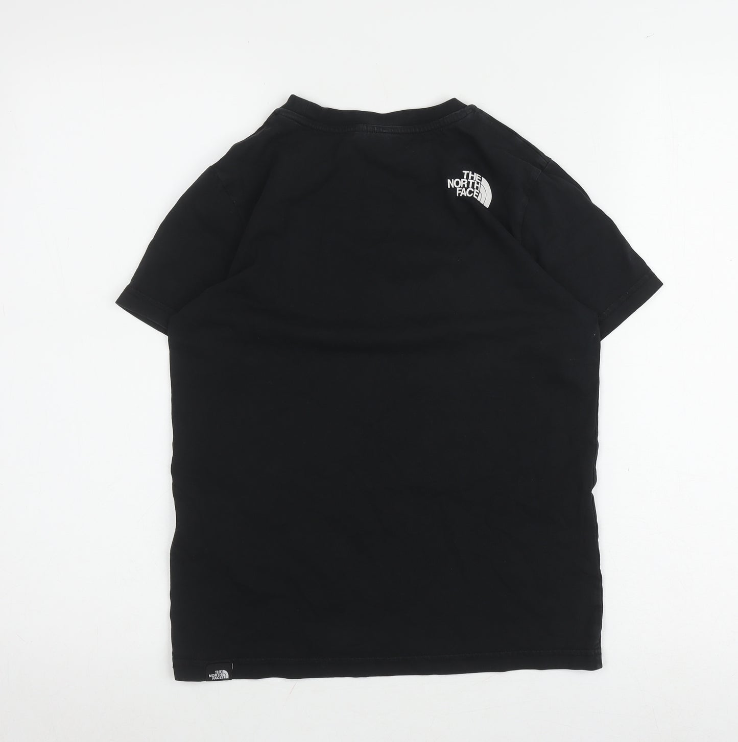 The North Face Boys Black Cotton T-Shirt L