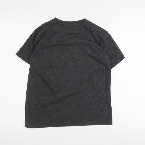 Kangaroo Poo Boys Grey T-Shirt Skull Graphic Print 9-10 Years