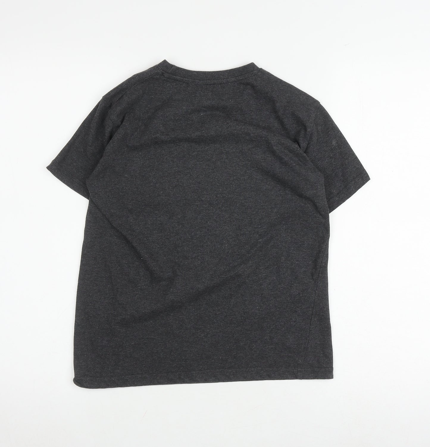 Kangaroo Poo Boys Grey T-Shirt Skull Graphic Print 9-10 Years