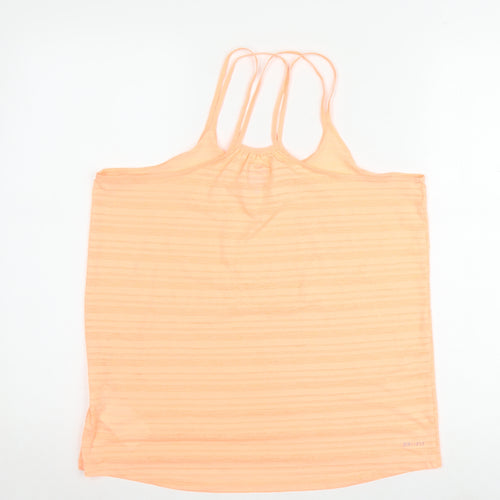 Nike Women's Orange Tank Top M - Athletic Camisole