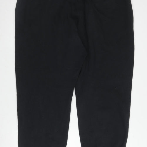 Nike Men's Black 2XL Jogger Trousers, Elastic Waist, Pockets