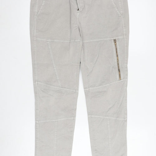 s.Oliver Women's Beige Straight Jeans, UK 14