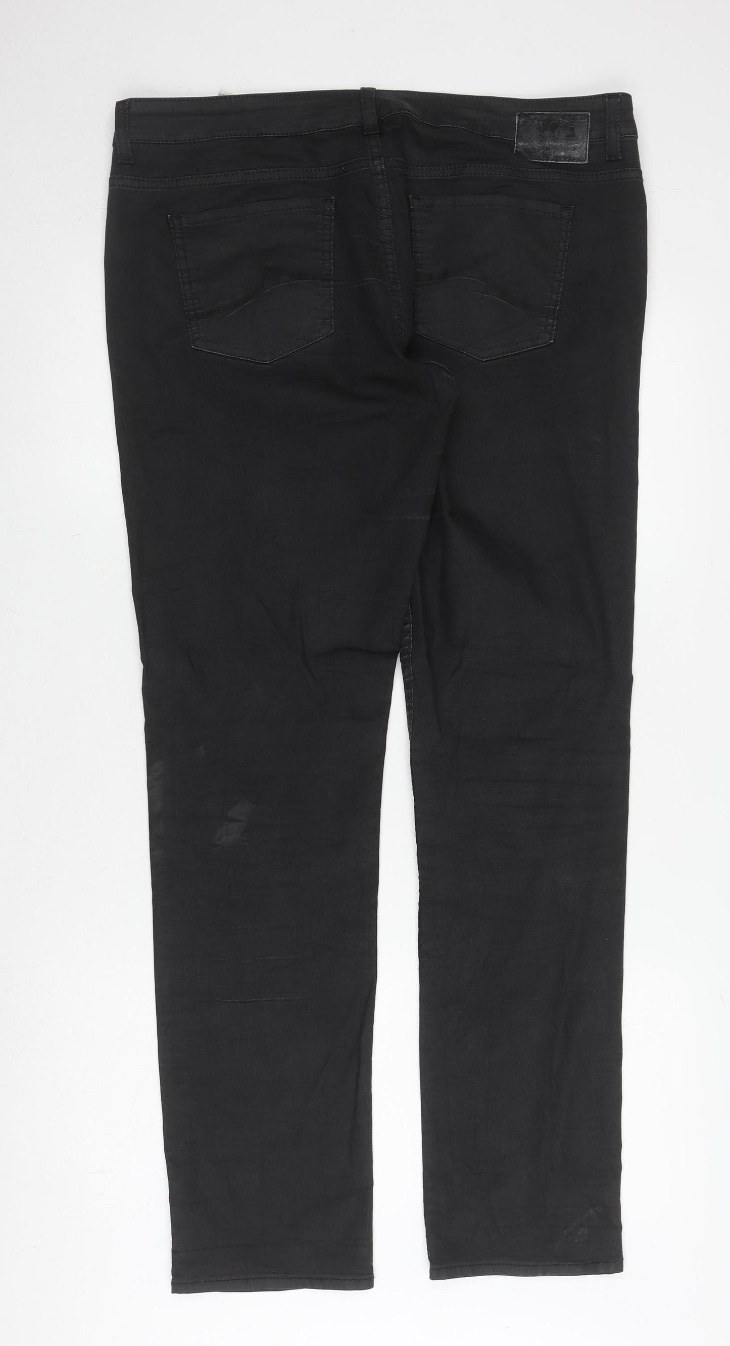 s.Oliver Men's Black Denim Jeans Size 44