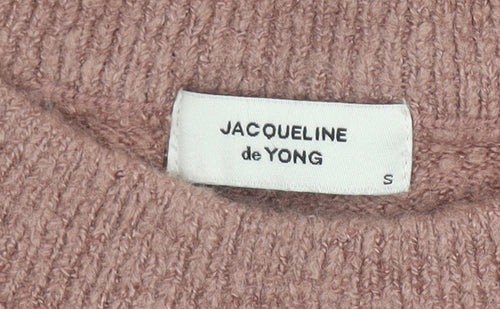 Jacqueline de Yong Women's Multicoloured Striped Jumper