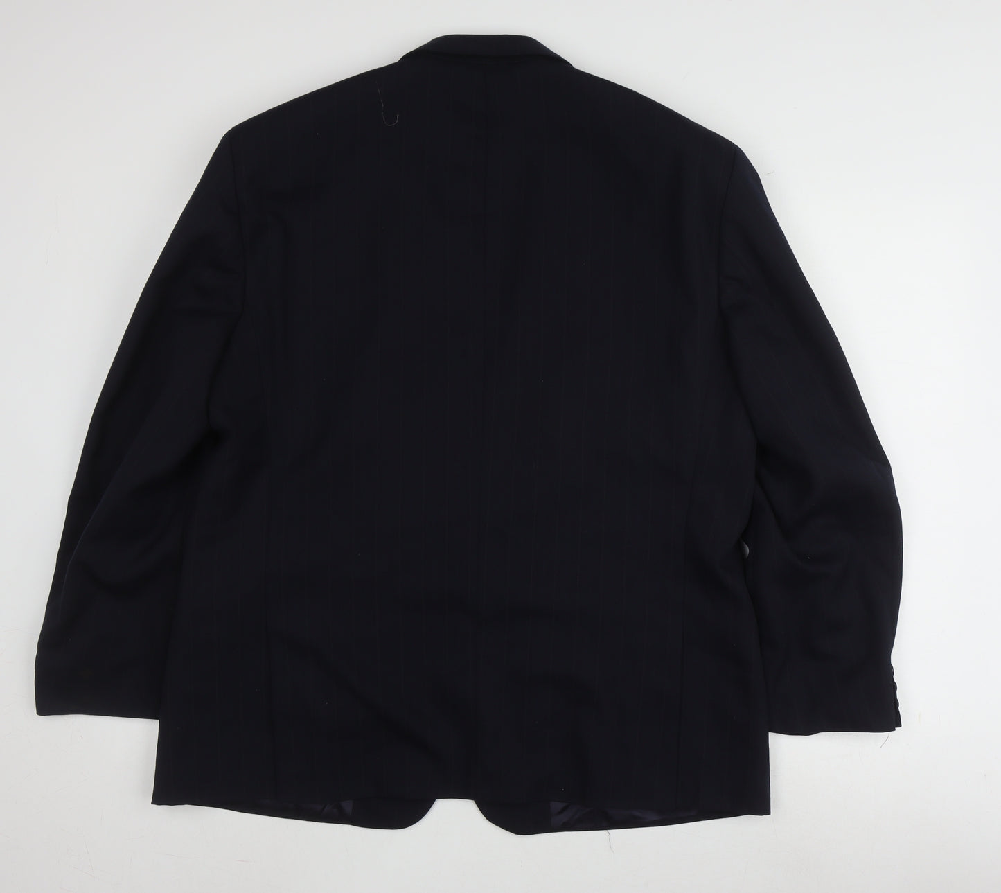 Brook Taverner Men's Blue Striped Blazer 44 Regular