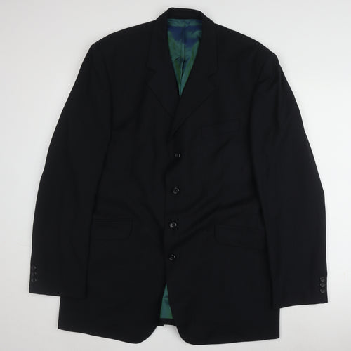 Karl Jackson Men's Blue Suit Jacket 44L
