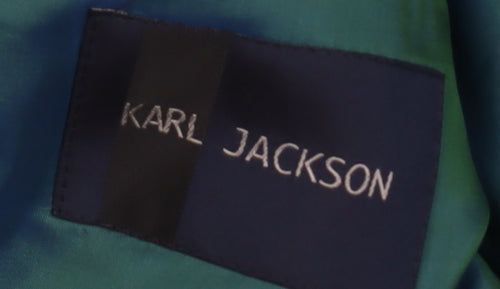 Karl Jackson Men's Blue Suit Jacket 44L