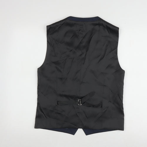 Next Men's Blue Suit Waistcoat Size 38 Regular