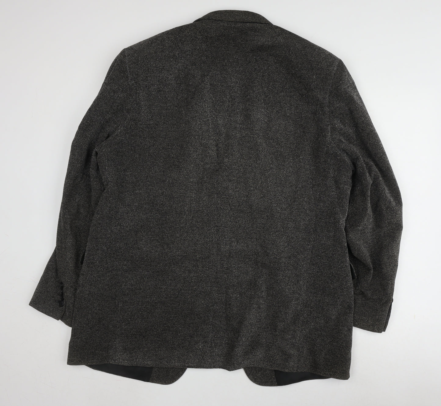 Marks and Spencer Men's Grey Blazer, Size 44R, Formal Style