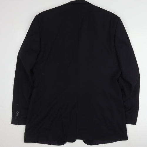Karl Jackson Men's Blue Blazer, 40 Regular, Two-Button