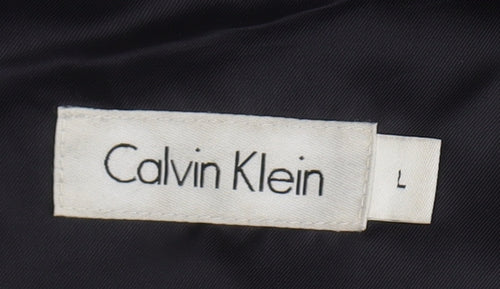 Calvin Klein Men's Blue Blazer L Two-Button Jacket