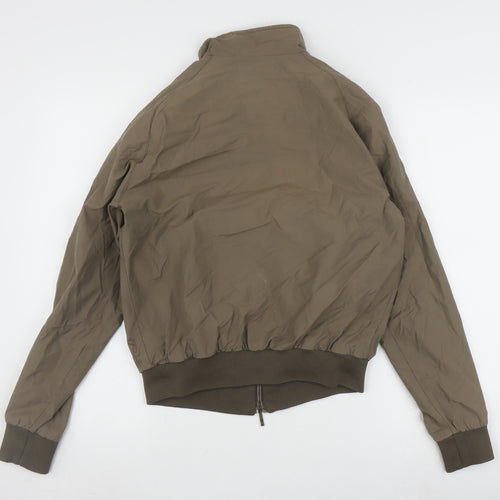 ASTROLABIO Unisex Brown Bomber Jacket Size 18 Regular