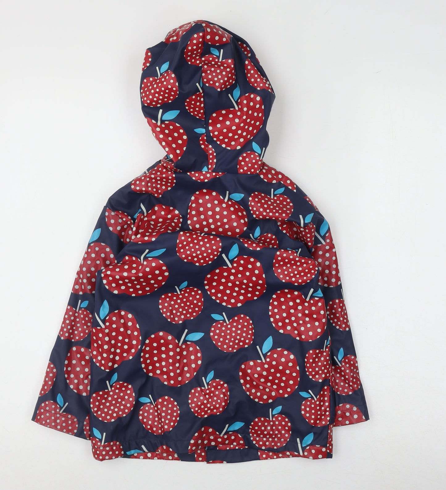 Hatley Girls Multicoloured 5 Years Apple Pattern Rain Coat
