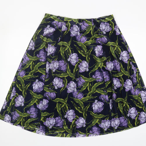 Marks and Spencer Women’s Floral A-Line Skirt, Size 14