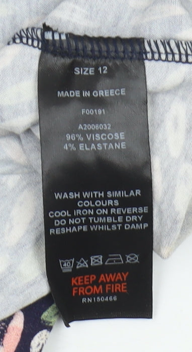 Mauvette Women's Multicoloured Pencil Skirt Size 12