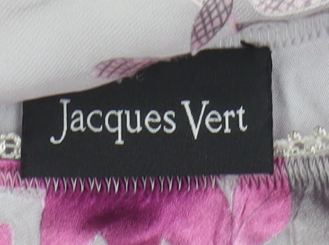 Jacques Vert Women's Multicoloured Floral Skirt, Size 14