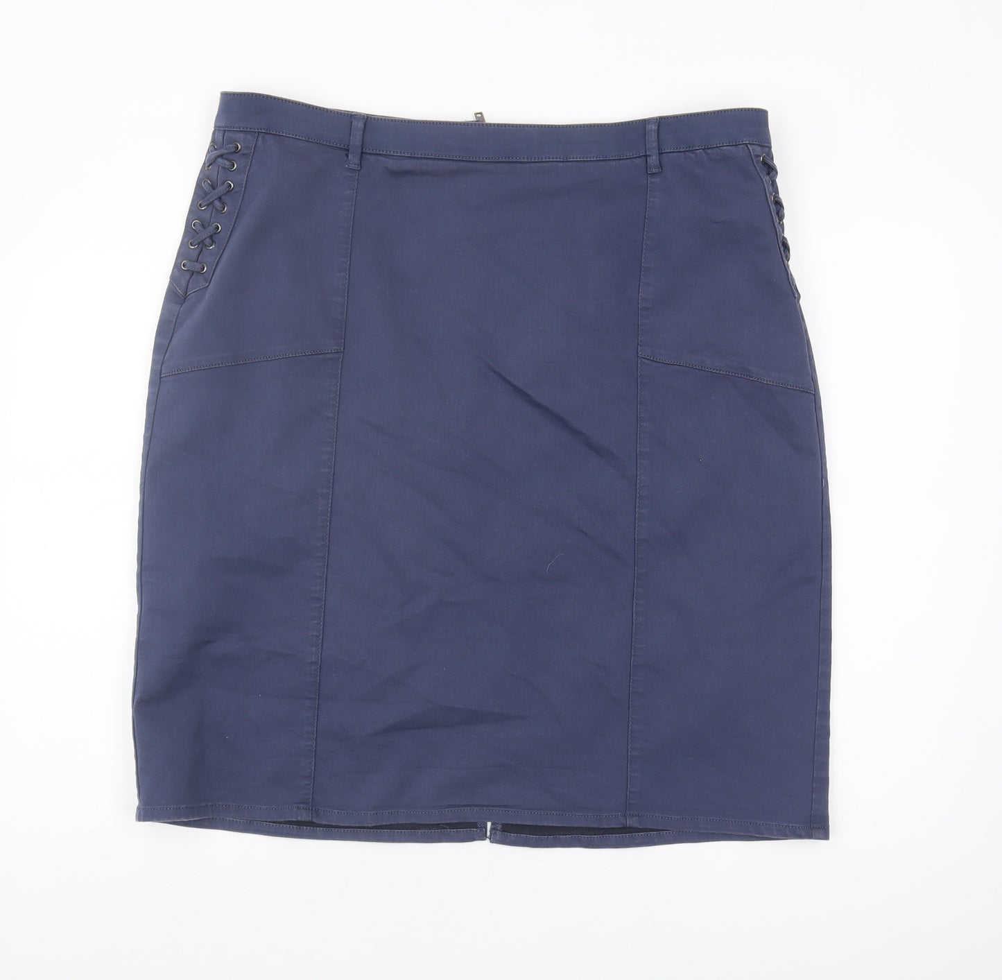 Next Women's Blue Pencil Skirt Size 20