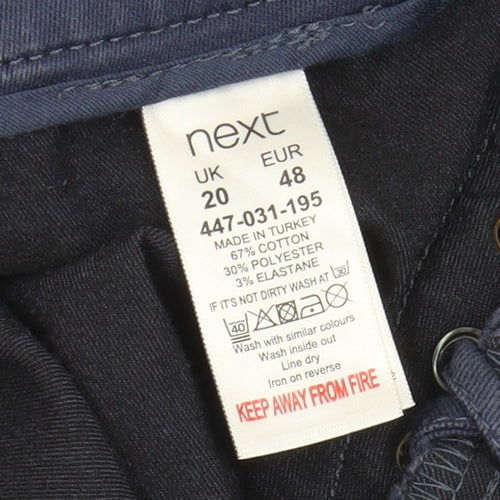 Next Women's Blue Pencil Skirt Size 20